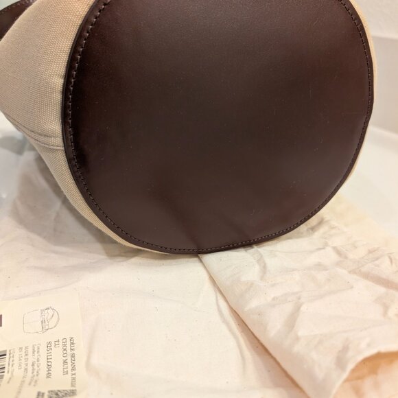 Sézane X Holiday Adéle Bag, Toffee and Chocolate - Picture 10 of 12